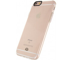Mobilize Mobilize Deluxe Gelly Case voor Apple iPhone 6/6S - Clear/Rose Gold