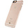 Mobilize Deluxe Gelly Case voor Apple iPhone 6/6S - Clear/Rose Gold