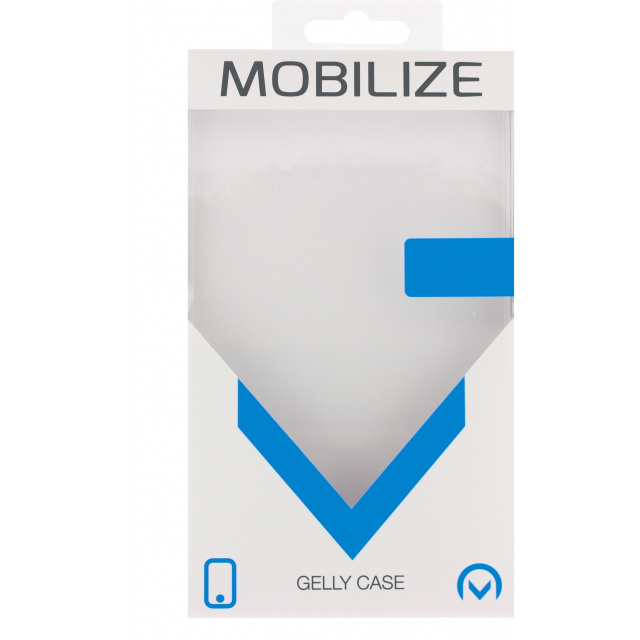 Mobilize Mobilize Deluxe Gelly Case voor Apple iPhone 6/6S - Clear/Rose Gold
