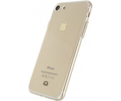 Mobilize Mobilize Deluxe Gelly Case voor iPhone 7/8/SE (2020/2022) - Clear Gold