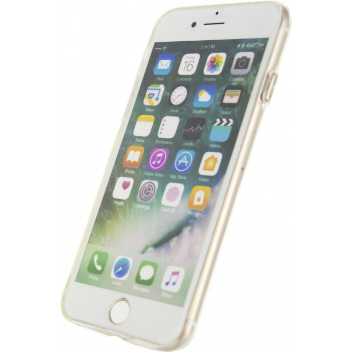 Mobilize Mobilize Deluxe Gelly Case voor Apple iPhone 7/8/SE (2020/2022) - Clear Gold Button Gold Button Gold Button Gold Button Gold Button Gold Button Gold Button Gold Button Gold Button Gold Button Gold Button Gold Button Gold Button Gold Button Gold Button Gol