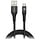 Mobilize Strong Nylon USB naar Micro-USB Kabel - 2m - 12W - Zwart