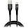 Mobilize Strong Nylon USB naar USB-C Kabel - 2m - 15W - Zwart
