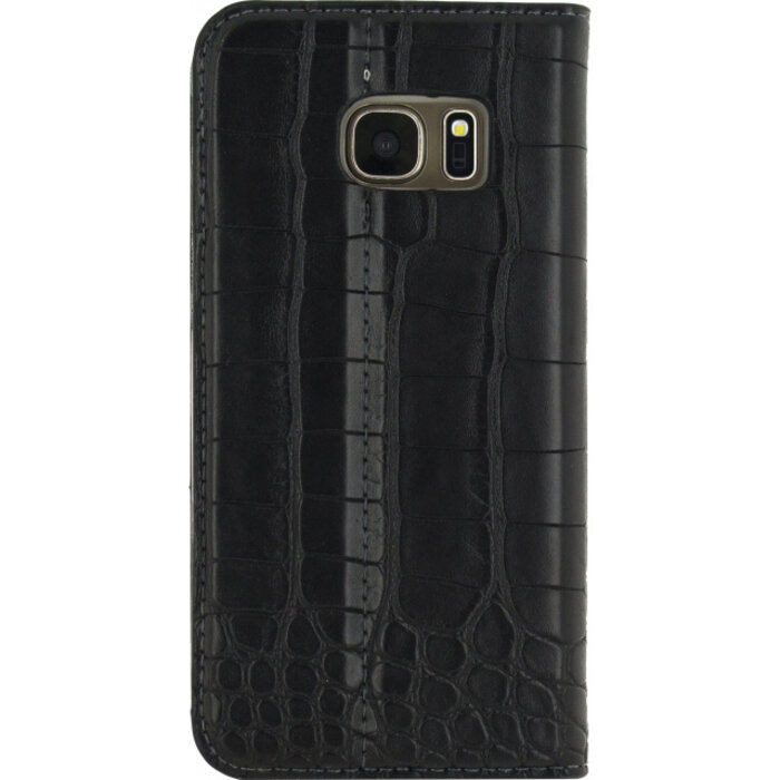 Mobilize Mobilize Premium Gelly Book Case Galaxy S7 - Alligator Black