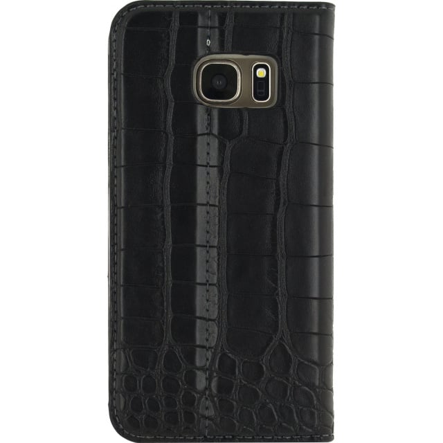 Mobilize Mobilize Premium Gelly Book Case Galaxy S7 - Alligator Black