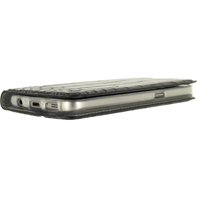 Mobilize Mobilize Premium Gelly Book Case Samsung Galaxy S7 - Alligator Black