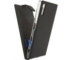 Mobilize Mobilize Classic Gelly Flip Case voor Sony Xperia XZ - Zwart