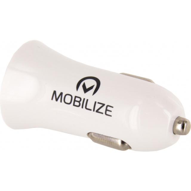 Mobilize Mobilize Dual USB Autolader 24W met MFi Lightning Kabel 1m - Wit, foto 4 van 6