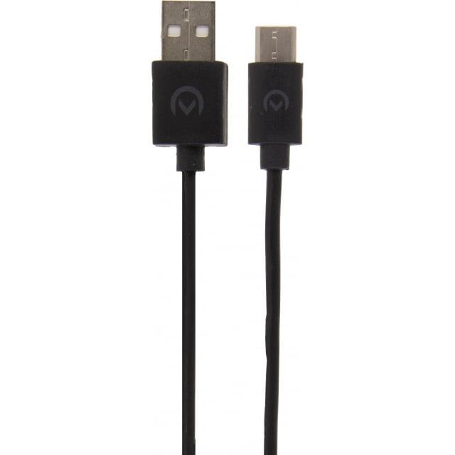 Mobilize Mobilize Dual USB Autolader 12W (2.4A) + 1m USB-C Kabel - Zwart