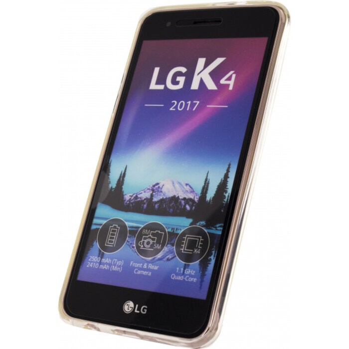 Mobilize Mobilize Gelly Case LG K4 (2017) - Transparante Backcover