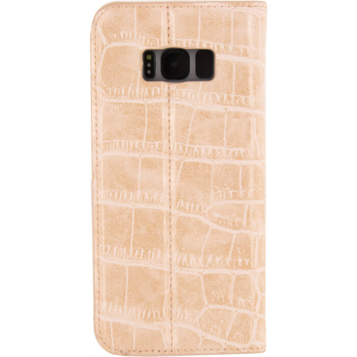 Mobilize Mobilize Premium Gelly Book Case Samsung Galaxy S8 - Alligator Coral Pink
