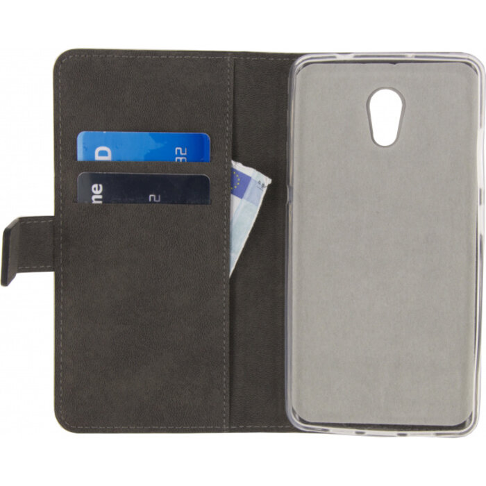 Mobilize Mobilize Classic Gelly Wallet Book Case Lenovo P2 Black