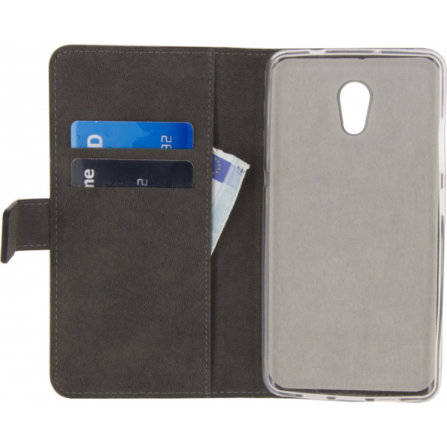 Mobilize Mobilize Classic Gelly Wallet Book Case voor Lenovo P2 - Zwart
