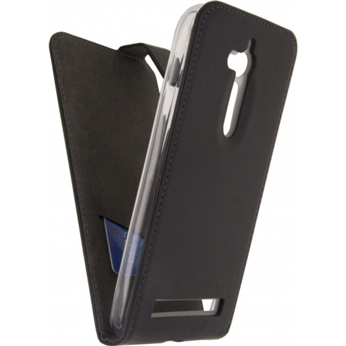 Mobilize Mobilize Classic Gelly Flip Case voor ASUS ZenFone Go - Zwart