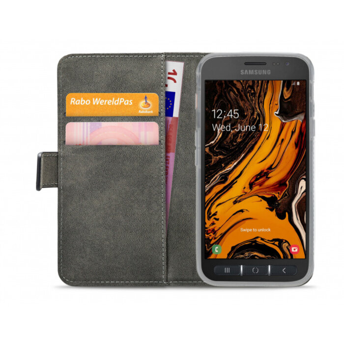 Mobilize Mobilize Classic Gelly Wallet Book Case Samsung Galaxy Xcover 4/4s - Zwart