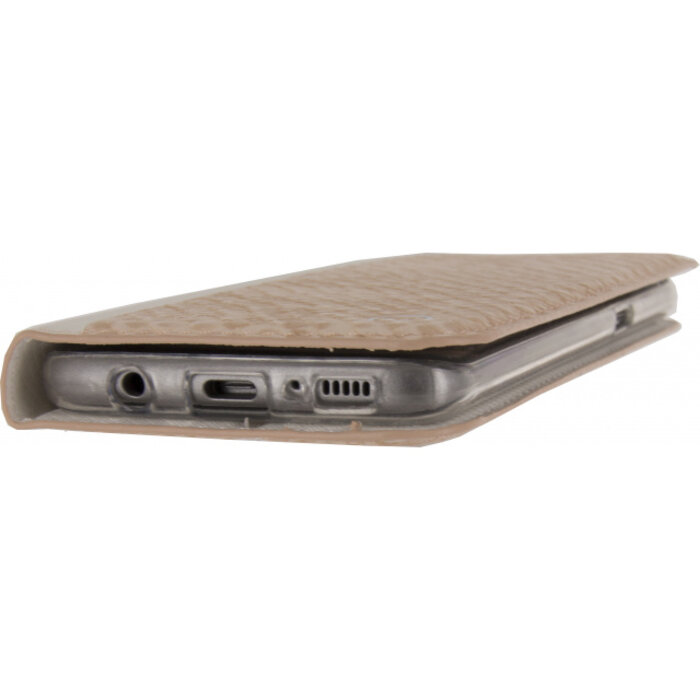 Mobilize Mobilize Premium Gelly Book Case Samsung Galaxy S8 - Snake Light Peach