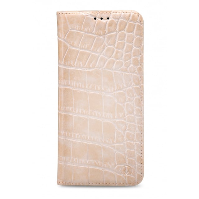 Mobilize Mobilize Premium Gelly Book Case voor Samsung Galaxy S7 - Alligator Coral Pink