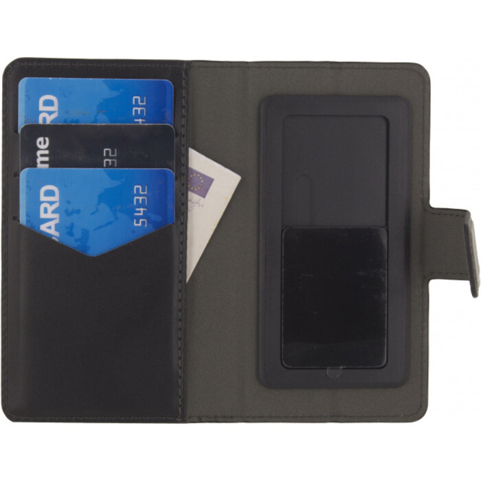 Mobilize Mobilize Classic Universal Wallet Book Case M Black