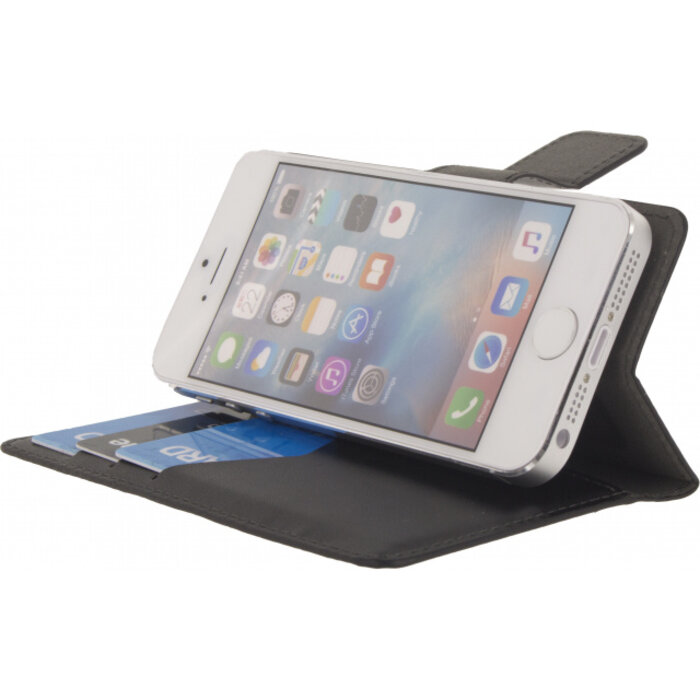 Mobilize Mobilize Classic Universal Wallet Book Case M Black