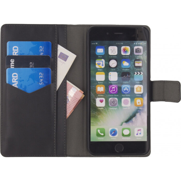 Mobilize Mobilize Classic Universal Wallet Book Case XL - Zwart