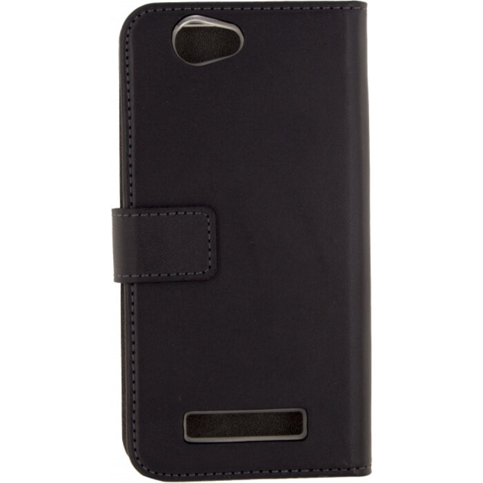 Mobilize Mobilize Classic Gelly Wallet Book Case Wileyfox Spark + Black