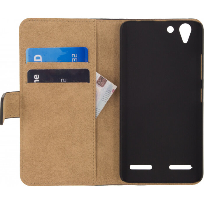 Mobilize Mobilize Classic Wallet Book Case Lenovo K5 Zwart