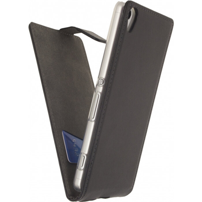 Mobilize Mobilize Classic Gelly Flip Case voor Sony Xperia XA - Zwart