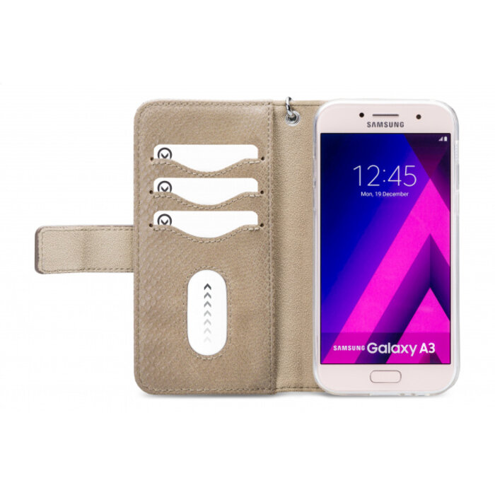 Mobilize Mobilize 2in1 Gelly Zipper Case Samsung Galaxy A3 2017 - Latte