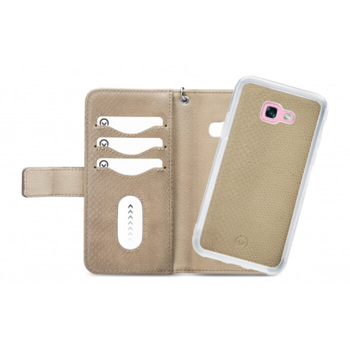 Mobilize Mobilize 2in1 Gelly Zipper Case Samsung Galaxy A3 2017 - Latte