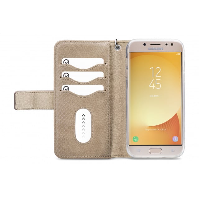 Mobilize Mobilize 2in1 Gelly Zipper Case Samsung Galaxy J5 2017 - Latte