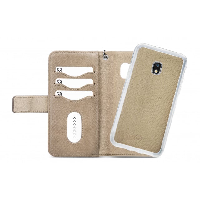 Mobilize Mobilize 2in1 Gelly Zipper Case Samsung Galaxy J5 2017 - Latte