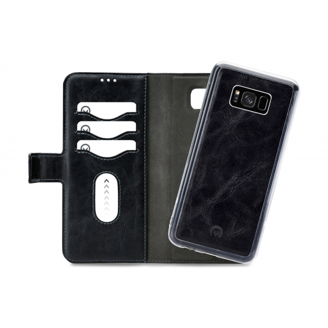 Mobilize Mobilize 2in1 Gelly Wallet Case Samsung Galaxy S8+ - Zwart