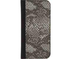 Mobilize Mobilize Special Premium Gelly Book Case iPhone X/Xs - Snake Black