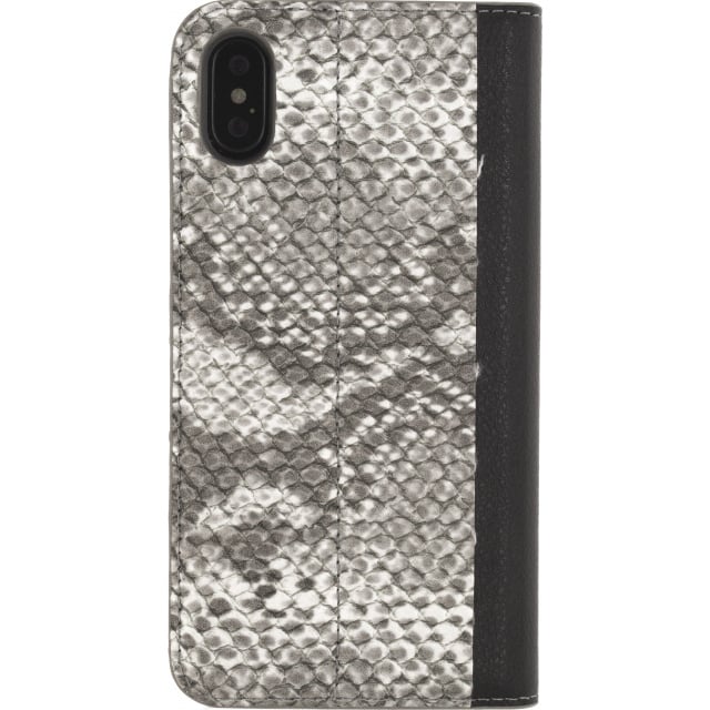 Mobilize Mobilize Special Premium Gelly Book Case iPhone X/Xs - Snake Black