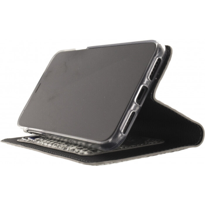 Mobilize Mobilize Special Premium Gelly Book Case iPhone X/Xs - Snake Black