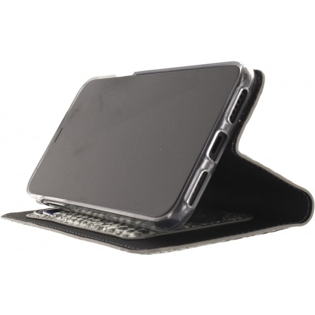 Mobilize Mobilize Special Premium Gelly Book Case iPhone X/Xs - Snake Black