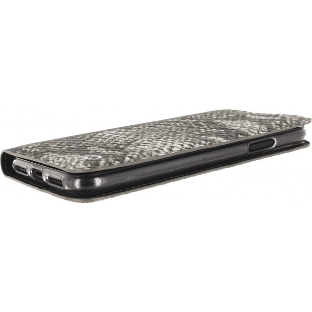 Mobilize Mobilize Special Premium Gelly Book Case iPhone X/Xs - Snake Black