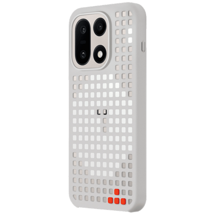 OnePlus OnePlus 15 Back Cover Grijs - Magnetisch met Hole-Pattern