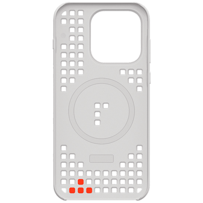 OnePlus OnePlus 15 Back Cover Grijs - Magnetisch met Hole-Pattern