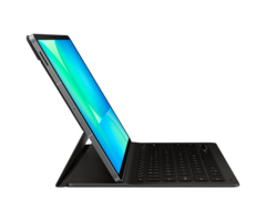 Samsung Samsung Galaxy Tab S10 FE+ Book Cover Keyboard Slim AI Key (QWERTY, Zwart)