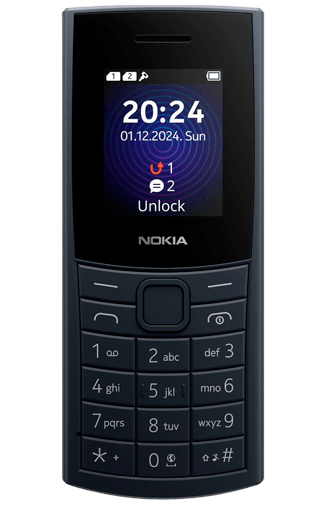 Nokia Nokia 110 4G 2nd Edition (2024) Blauw - Compacte Zakelijke Mobiele Telefoon