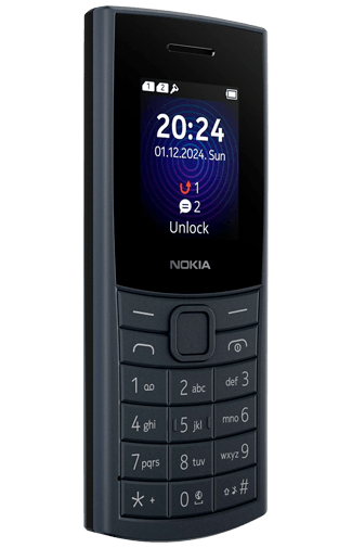 Nokia Nokia 110 4G 2nd Edition (2024) Blauw - Compacte Zakelijke Mobiele Telefoon