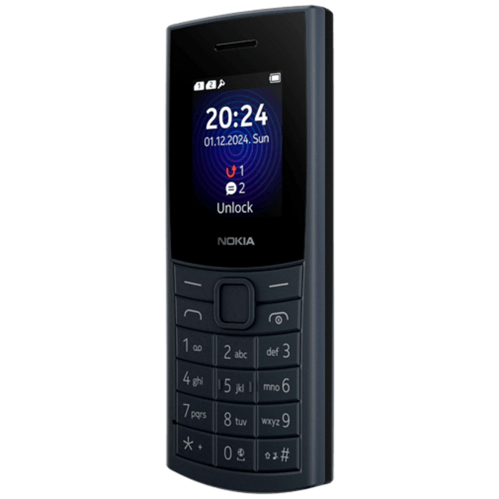 Nokia Nokia 110 4G 2nd Edition (2024) Blauw - Compacte Zakelijke Mobiele Telefoon