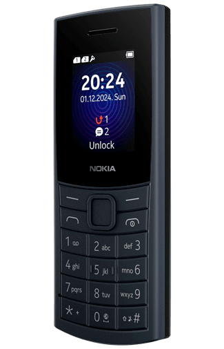 Nokia Nokia 110 4G 2nd Edition (2024) Blauw - Compacte Zakelijke Mobiele Telefoon
