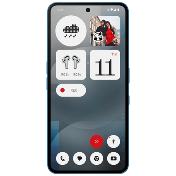 Nothing Nothing Phone (3a) 256GB Blauw