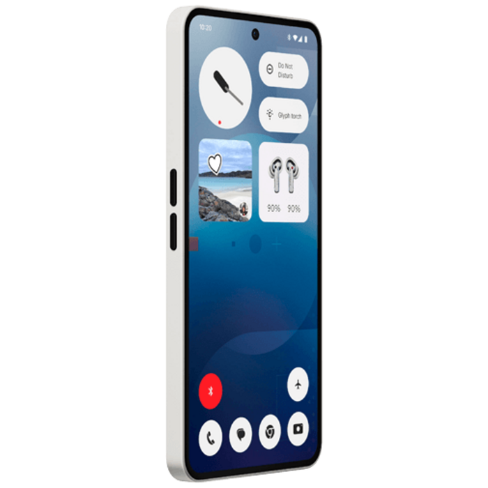 Nothing Nothing Phone (3a) 128GB Wit - Zakelijke 5G Smartphone