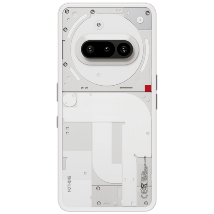Nothing Nothing Phone (3a) 256GB Wit - Zakelijke Smartphone