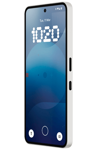 Nothing Nothing Phone (3a) 256GB Wit - Zakelijke Smartphone