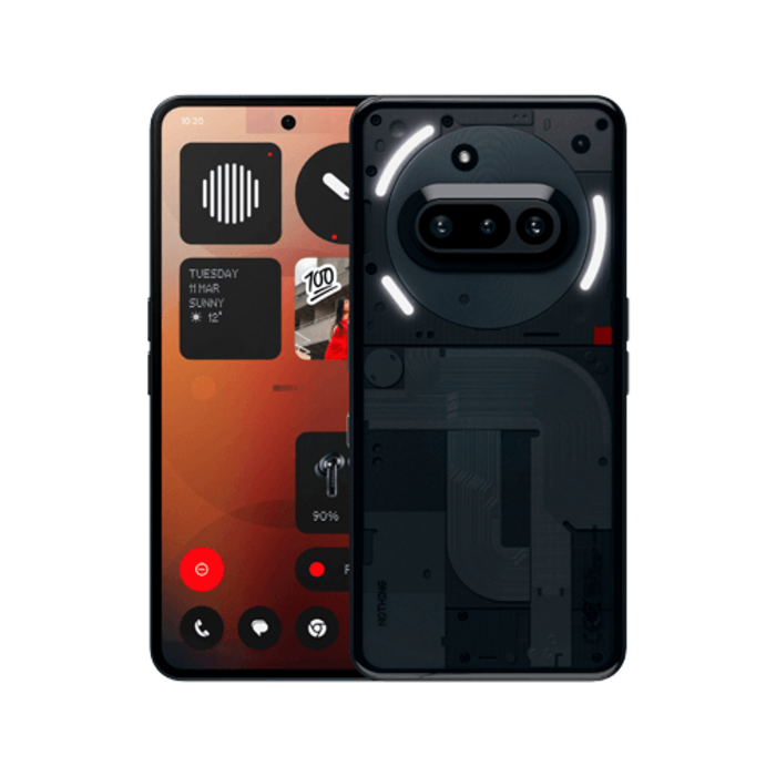 Nothing Nothing Phone (3a) 5G - 256GB - Zwart - Zakelijke Smartphone