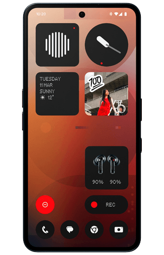 Nothing Nothing Phone (3a) 5G - 256GB - Zwart - Zakelijke Smartphone